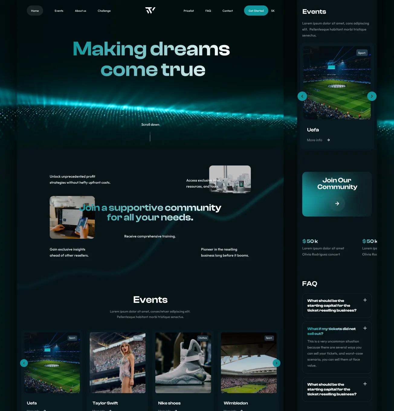 Reference TicketWave – Webdesign / Vývoj webu